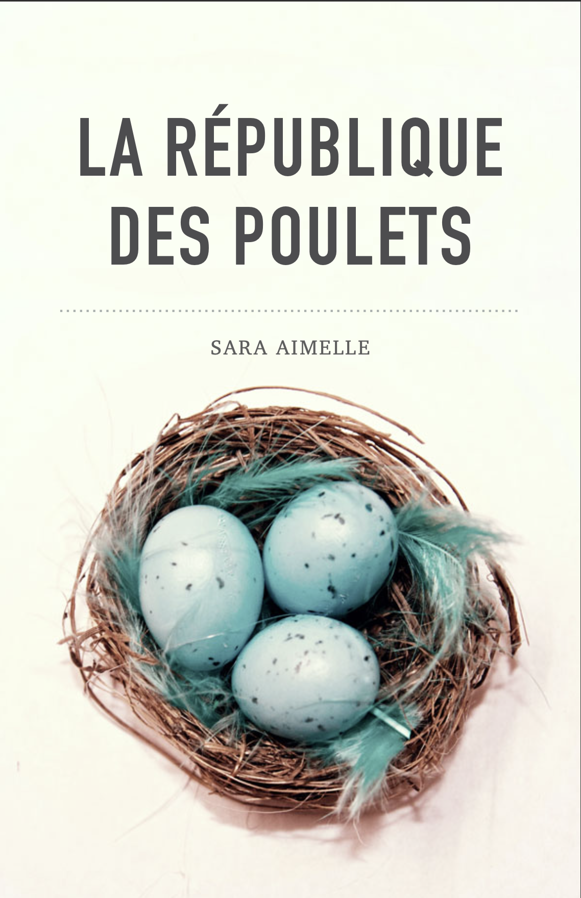 Couverture — La République des Poulets